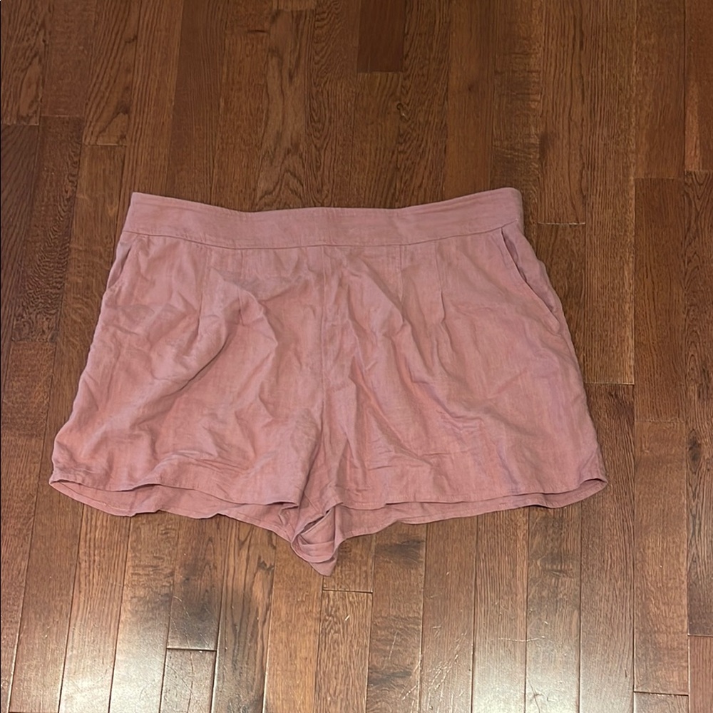 Express Pink High Waist Shorts